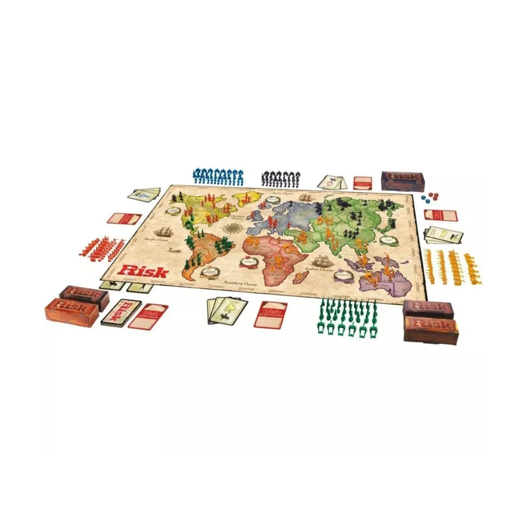 HASBRO Risk The Game of Strategic Conquest Board Game